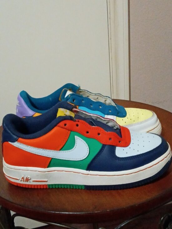 Nike Other - Nike AIR FORCE 1 LOW Grade School 'WHAT THE AF1' US SIZE 3.5Y FQ8368-902